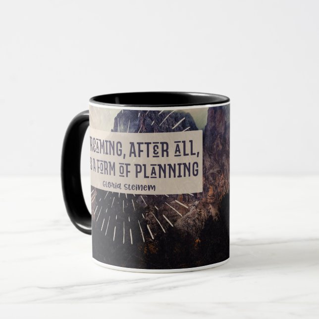 Dreaming - Form of Planning Mug (Front Left)