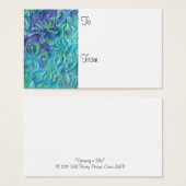 "Dreaming in Blue" Florist Gift Cards (Front & Back)