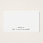 "Dreaming in Blue" Florist Gift Cards (Back)