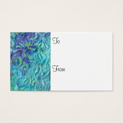 "Dreaming in Blue" Florist Gift Cards Business Card Template