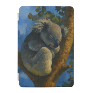 Dreaming in the Eucalyptus – Sleeping Koala Art iPad Mini Cover