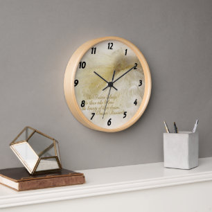 Dreaming in White Clock