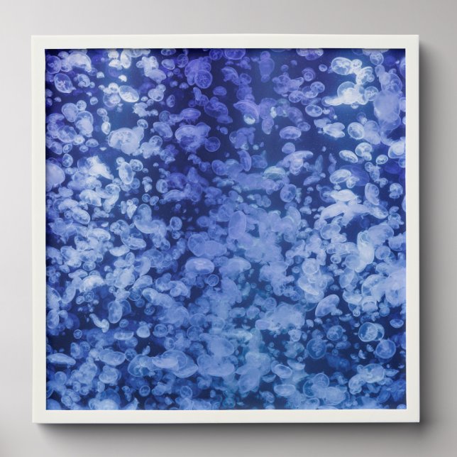 Dreaming Jellyfish Peel And Stick Photo Tile (Front Set)