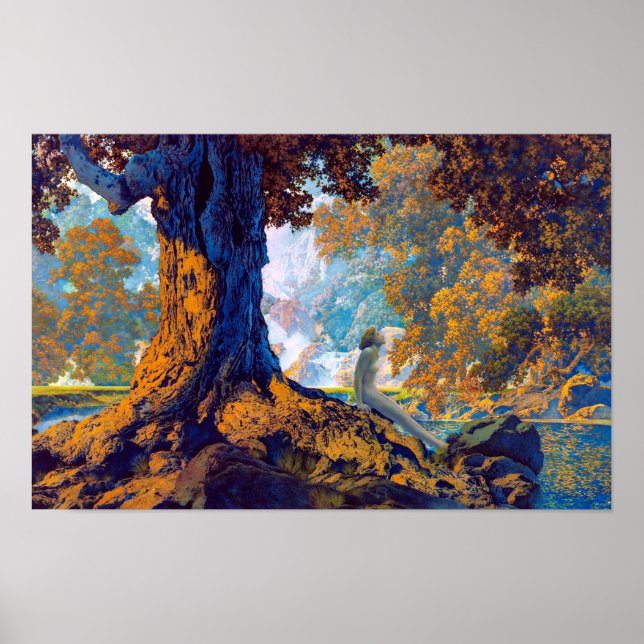 Dreaming | Maxfield Parrish | Poster (Front)
