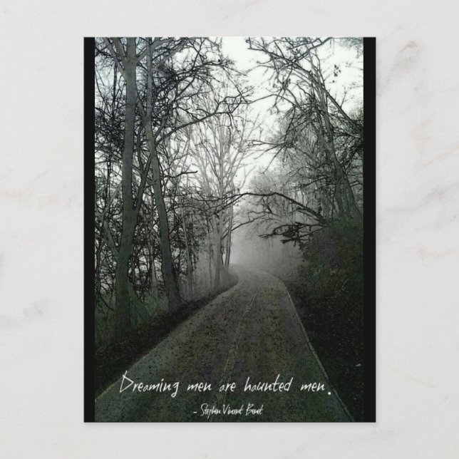 Dreaming men... postcard (Front)