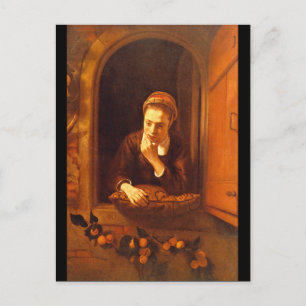 Dreaming', Nicolaes Maes_Dutch Masters Postcard