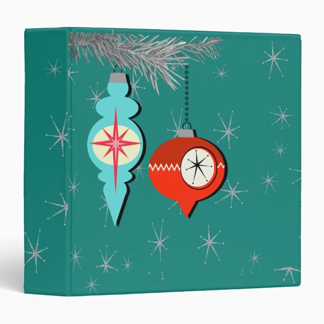 Dreaming of a Retro Christmas Binder (Front/Spine)