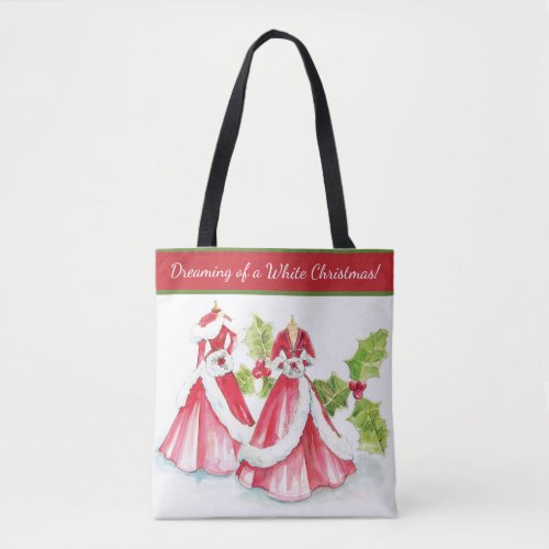 Dreaming of a White Christmas Tote