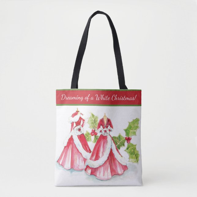 Dreaming of a White Christmas Tote (Front)