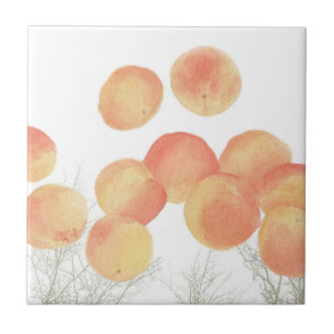 Dreaming of apricots in the winter ceramic tile