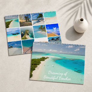 Dreaming of Beautiful Beaches 2026 Calendar