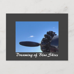 Dreaming of Blue Skies Postcard
