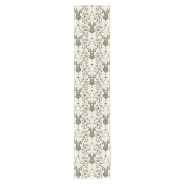 Dreaming of Deer Short Table Runner (Front)