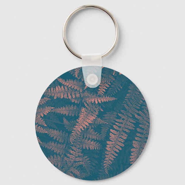 Dreaming Of Ferns Keychain (Front)
