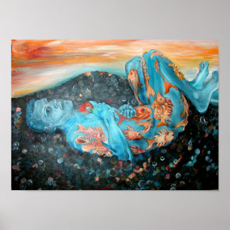 dreaming of fish poster