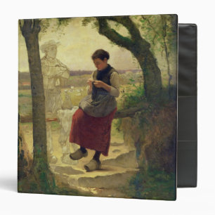 Dreaming of her Love, 1901 3 Ring Binder