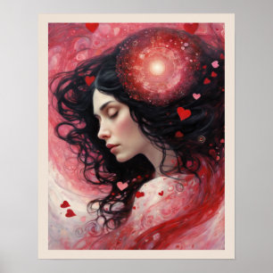 Dreaming of Love Valentine's Day Art Print