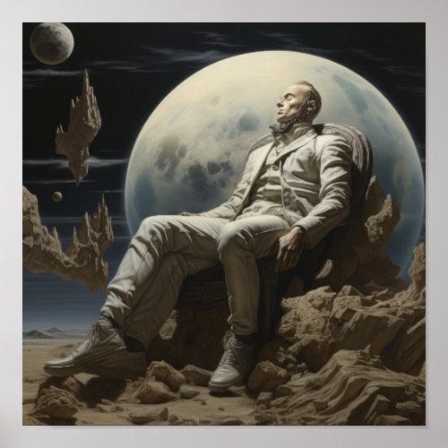Dreaming of Mankind Poster - Inspiring Artwork for