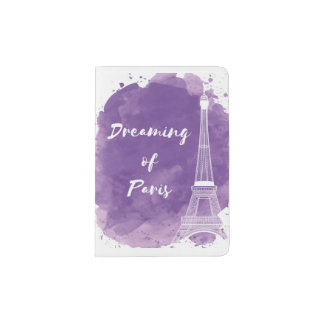 Dreaming of Paris - Passport holder
