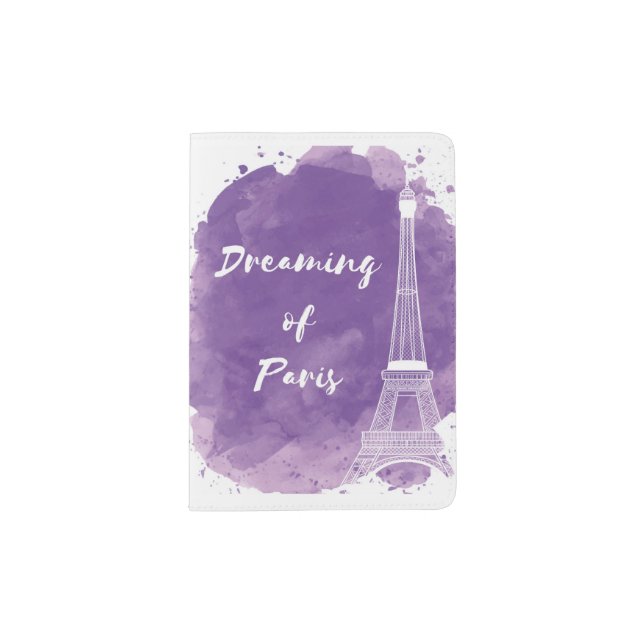 Dreaming of Paris - Passport holder (Front)