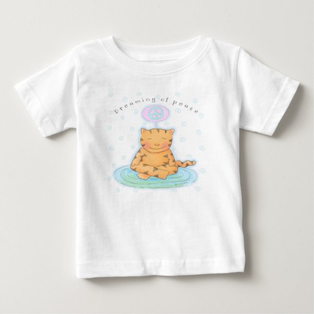 Dreaming of Peace Baby T-Shirt (Front)