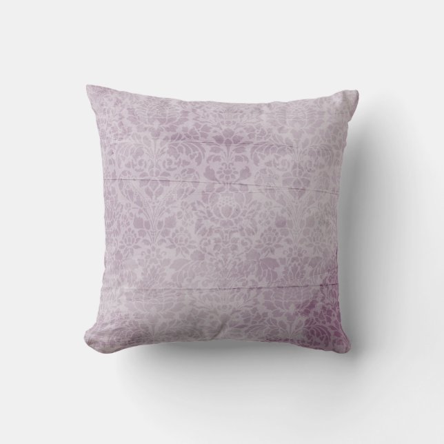 Dreaming of purple throw pillow (Front)