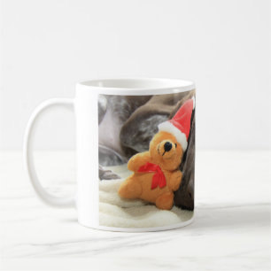 Dreaming of Santa - German Shorthair Puppy Coffee Mug