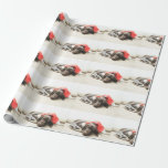 Dreaming Of Santa - German Shorthair Puppy Wrapping Paper at Zazzle