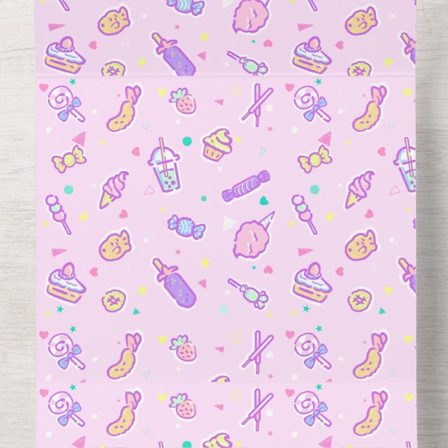 Dreaming of Summer Snacks All In One Invitation (Inside Middle)