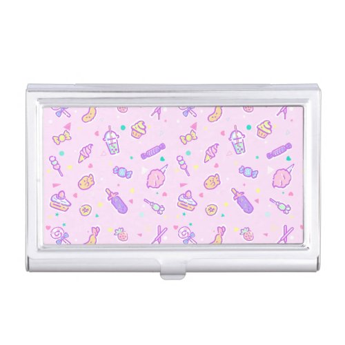 Dreaming of Summer Snacks Business Card Case