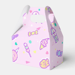 Dreaming of Summer Snacks Favor Boxes