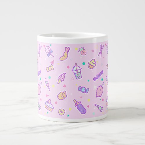 Dreaming of Summer Snacks Giant Coffee Mug