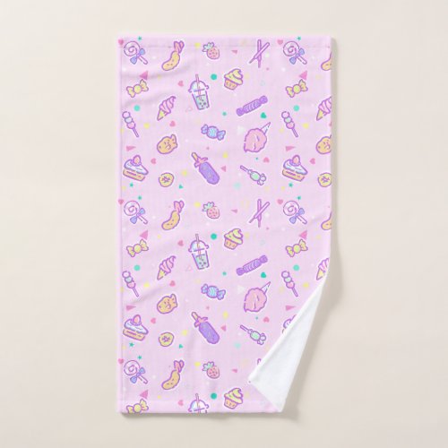 Dreaming of Summer Snacks Hand Towel