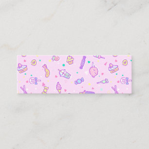Dreaming of Summer Snacks Mini Business Card