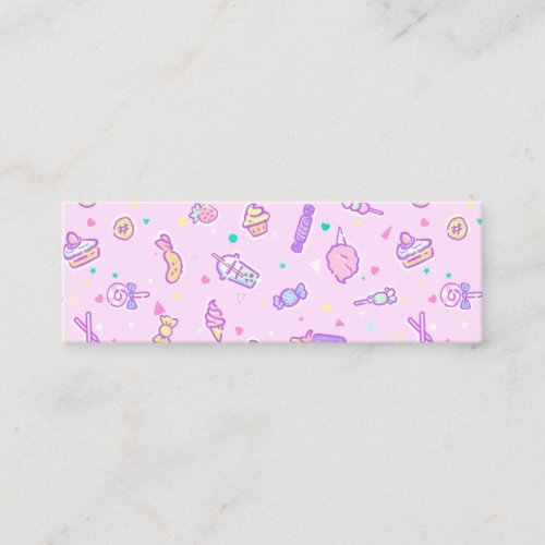 Dreaming of Summer Snacks Mini Business Card