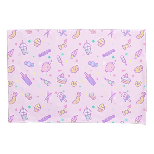 Dreaming of Summer Snacks Pillow Case