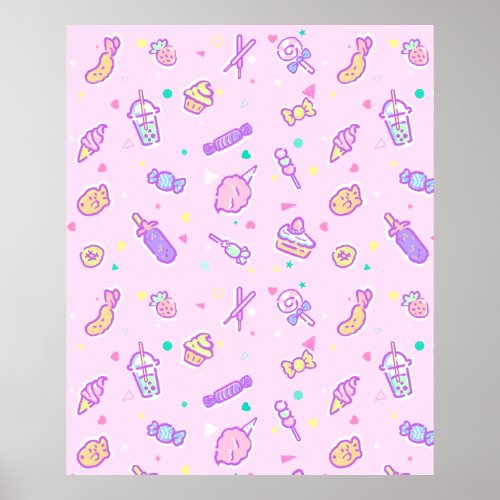 Dreaming of Summer Snacks Poster