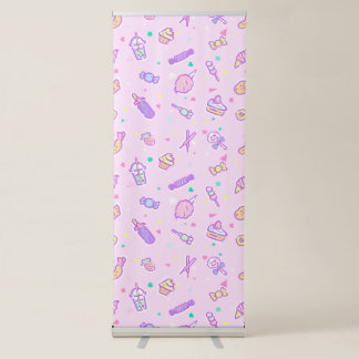 Dreaming of Summer Snacks Retractable Banner