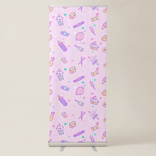 Dreaming of Summer Snacks Retractable Banner (Front)
