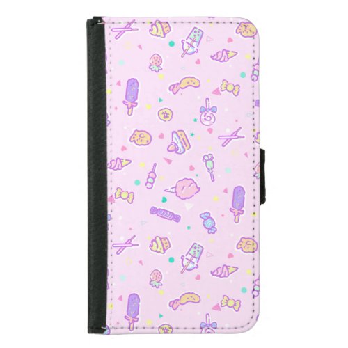 Dreaming of Summer Snacks Samsung Galaxy S5 Wallet Case