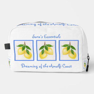 Dreaming of the Amalfi Coast Zippered NAME Accesso Dopp Kit