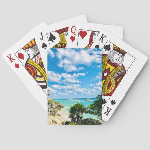 Dreaming of Tulum Playing Cards