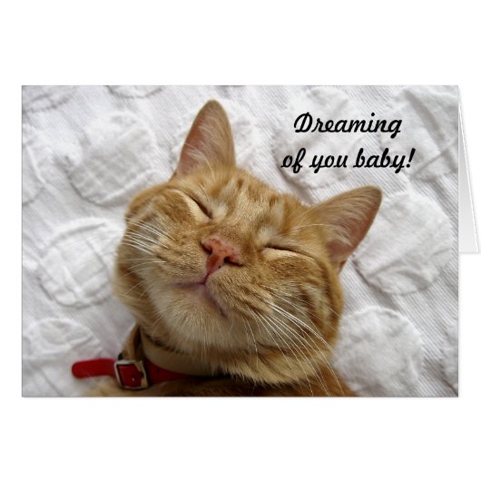 Dreaming of You Baby Cards (Front Horizontal)
