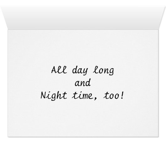 DREAMING OF YOU - LOVE CARD (Inside Horizontal (Bottom))