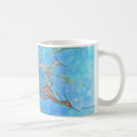 Dreaming On Aquamarine Tides Mug