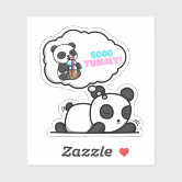 Panda Stickers, Zazzle