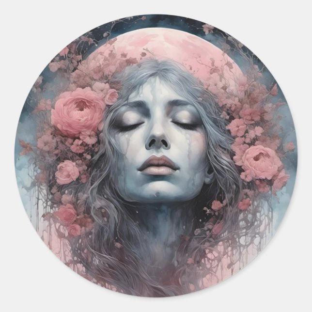 Dreaming Phantasy Classic Round Sticker (Front)