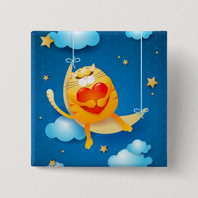 Dreaming Pinback Button (Front)