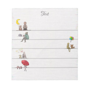 dreaming post-it sticker notepad