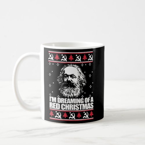 Dreaming Red Marx Ugly Coffee Mug